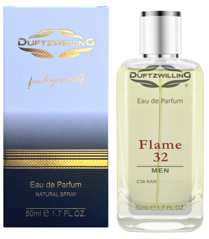 FLAME 32 - Eau de Parfum für HERREN von DuftzwillinG ® | C36 RAR Men