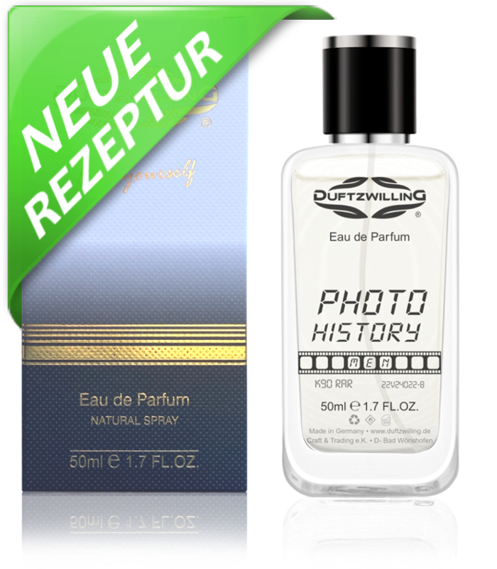 PHOTO HISTORY - Eau de Parfum für HERREN ~  frisch-holzig-würzig | K90 Men RAR