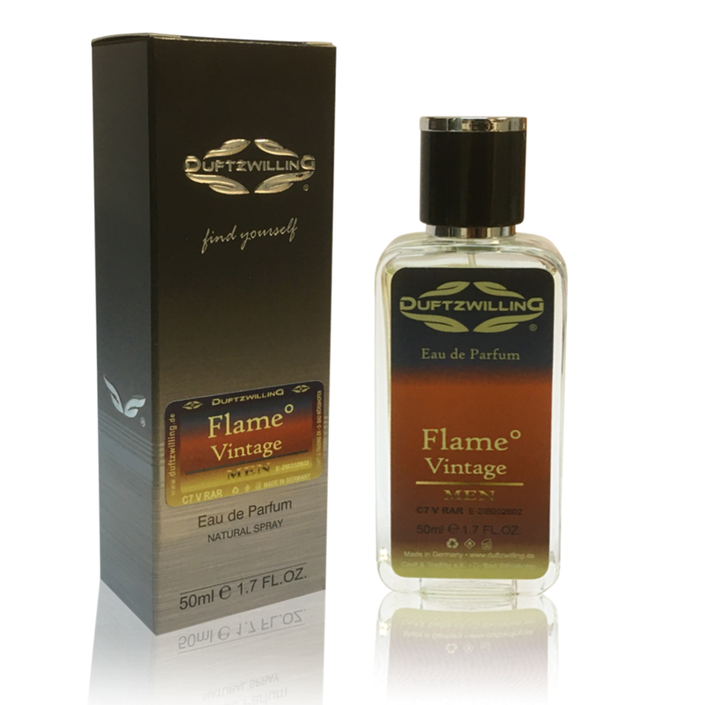 FLAME ° VINTAGE - Eau de Parfum für HERREN von DuftzwillinG ® | C7 V RAR