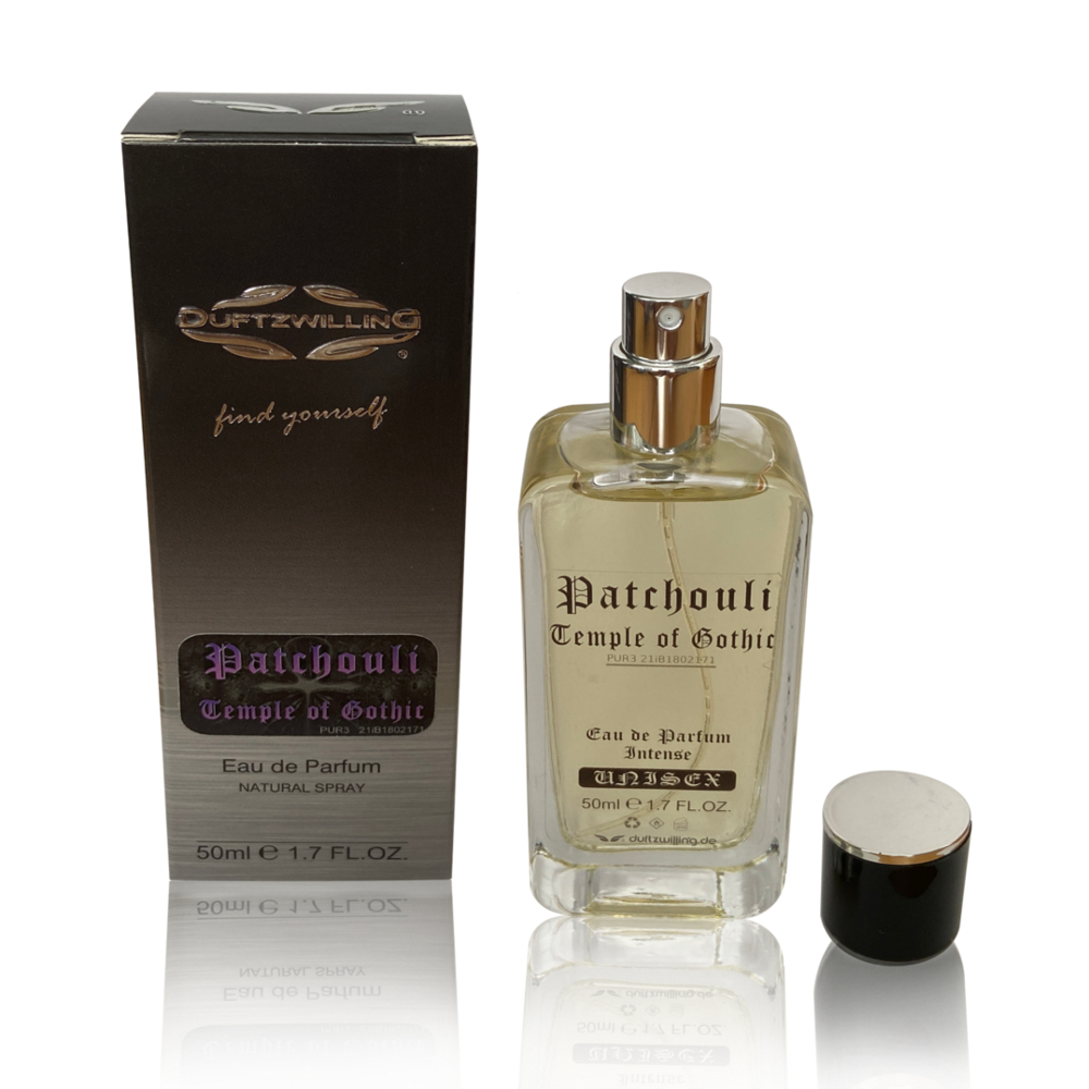 MEGA Autoparfüm PATCHOULY Autoduft PATCHOULI - TEMPLE OF GOTHIC intensiver Duft Düftöl Anhänger