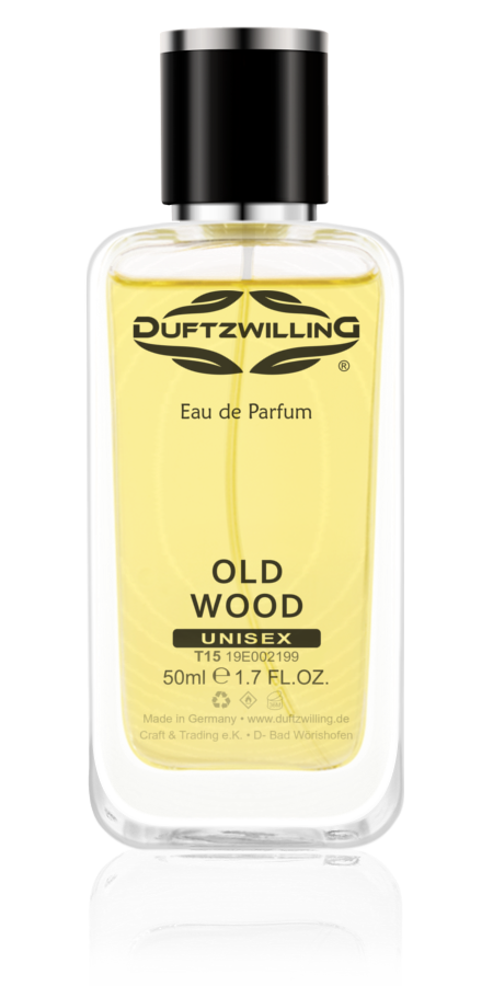 OLD WOOD – Eau de Parfum für DAMEN und HERREN von DuftzwillinG ® | T15 Unisex VIP