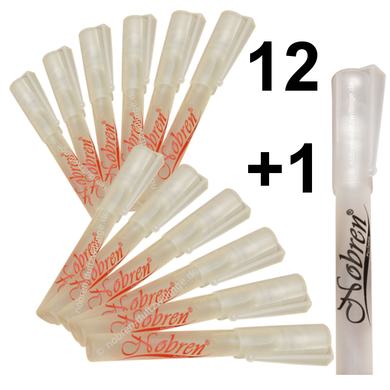 12 +1 Duftproben 12x DAMEN 1x HERREN á 8ml DuftzwillinG Eau de Parfum Probepaket Taschenparfüm