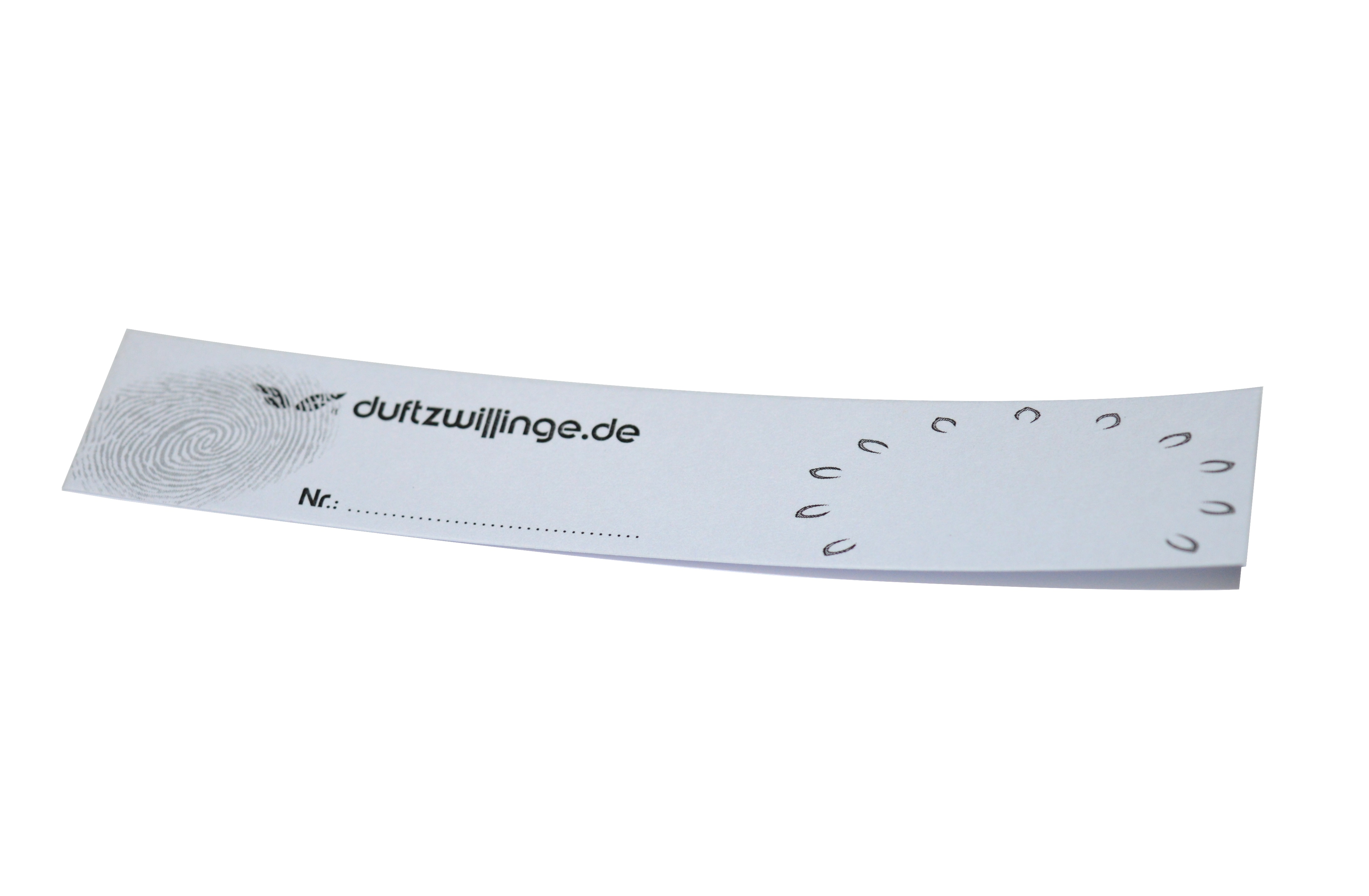 12 Stück Duftstreifen Riechstreifen Parfüm-Teststreifen Papierstreifen [ 12x ]