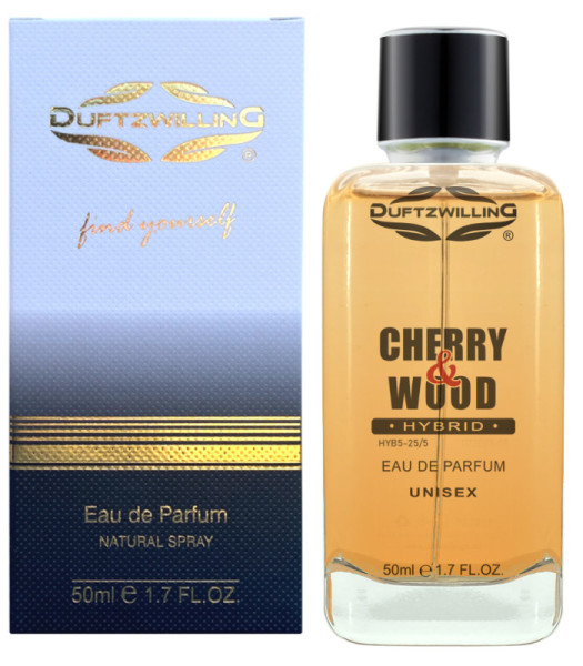 CHERRY & WOOD - Eau de Parfum FUSION für Damen und Herren UNISEX | HYBRID 5