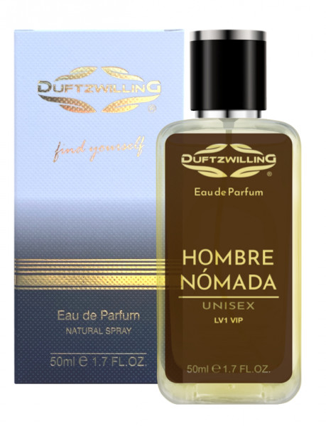 HOMBRE NÓMADA - Eau de Parfum UNISEX für Damen und Herren von DuftzwillinG ® | LV1 VIP