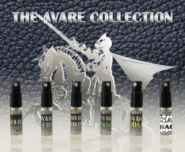 AVARE COLLECTION - 6x 3ml Eau de Parfum Duftprobe von allen C35 Versionen
