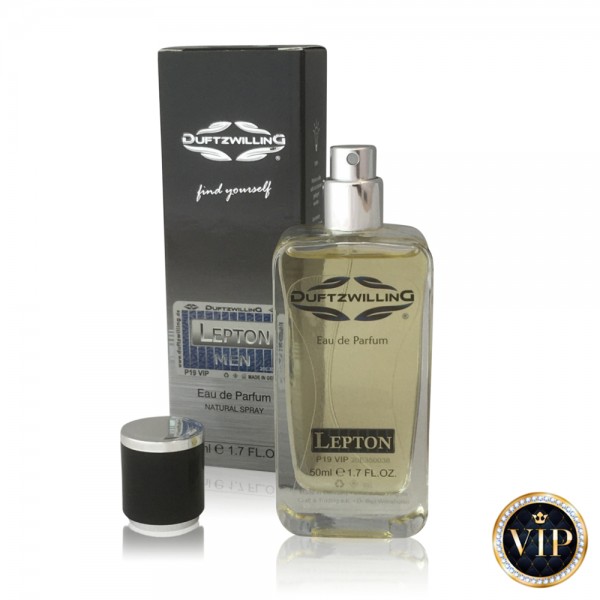LEPTON - Eau de Parfum für HERREN von DuftzwillinG ® | P19 VIP | süss-würzig