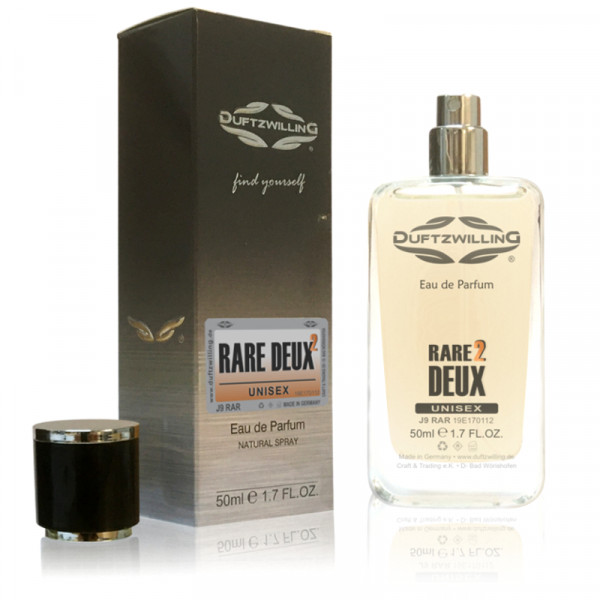 RARE DEUX – Eau de Parfum für DAMEN und HERREN von DuftzwillinG ® | J9 RAR Unisex