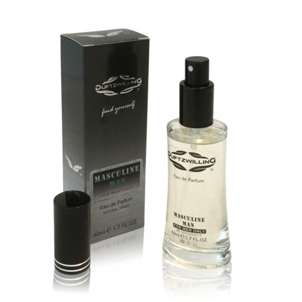 MASCULINE MAN – Eau de Parfum für HERREN von DuftzwillinG ® | J1 Men