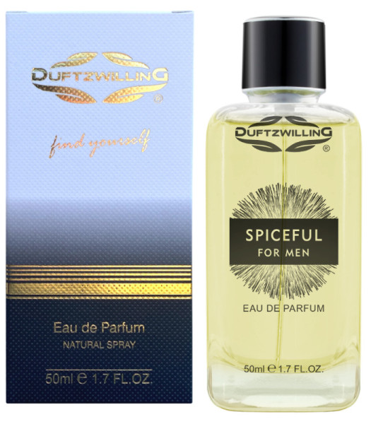 SPICEFUL FOR MEN - Eau de Parfum für HERREN ~ würzig-süss
