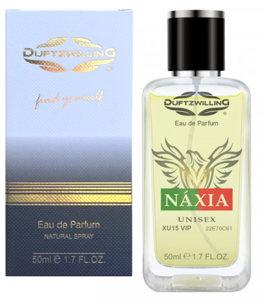 NÁXIA - Eau de Parfum UNISEX - süss-rauchig | XU15 VIP